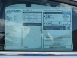 2014 Hyundai Sonata SE Window Sticker