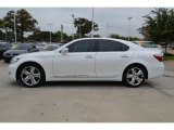 Starfire White Pearl Lexus LS in 2011