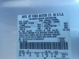 2003 B-Series Truck Color Code for Silver Metallic - Color Code: TS