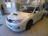 Satin White Pearl Subaru Impreza in 2014