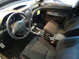 2014 Subaru Impreza WRX Premium 4 Door STI Black Alcantara/ Carbon Black Leather Interior