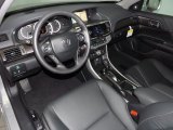 2014 Honda Accord Touring Sedan Black Interior