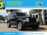 2008 Brilliant Black Crystal Pearl Jeep Liberty Sport #87341833