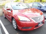 2011 Lava Red Nissan Sentra 2.0 S #87342218