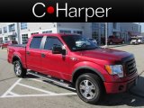 2010 Red Candy Metallic Ford F150 FX4 SuperCrew 4x4 #87341758
