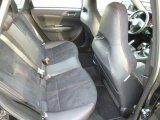 2013 Subaru Impreza WRX STi 5 Door Rear Seat