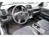 2002 Honda CR-V LX 4WD Black Interior