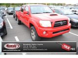 Radiant Red Toyota Tacoma in 2007