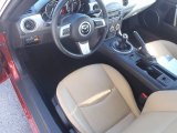2011 Mazda MX-5 Miata Grand Touring Roadster Dune Beige Interior