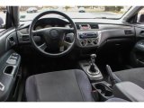 2004 Mitsubishi Lancer OZ Rally Black Interior