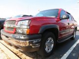 Victory Red Chevrolet Avalanche in 2004