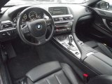 2012 BMW 6 Series 650i xDrive Convertible Black Nappa Leather Interior