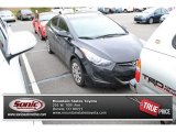 2012 Midnight Black Hyundai Elantra GLS #87380358