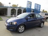 2014 Blue Topaz Metallic Chevrolet Sonic LS Sedan #87380501