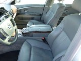 2004 BMW 7 Series 745Li Sedan Front Seat