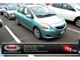 2009 Jade Sea Metallic Toyota Yaris Sedan #87380344