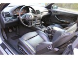 2001 BMW 3 Series 325i Convertible Black Interior