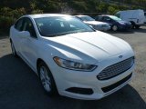 2014 White Platinum Ford Fusion SE #87380569