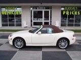 2007 Marble White Mazda MX-5 Miata Grand Touring Roadster #87419104