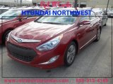 2013 Venetian Red Pearl Hyundai Sonata Hybrid Limited #87418719