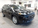 2014 Brilliant Black Crystal Pearl Jeep Cherokee Limited #87419253