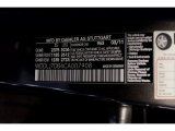 2012 CLS Color Code for Indium Grey Metallic - Color Code: 963