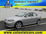 2007 Sunlight Silver Metallic Mazda MAZDA3 s Grand Touring Sedan #87419238