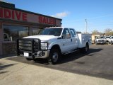 2011 Oxford White Ford F350 Super Duty XL Crew Cab 4x4 Chassis Commercial #87419226