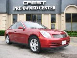 2003 Garnet Fire Metallic Infiniti G 35 Sedan #8722577