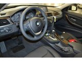 2014 BMW 3 Series 328i Sedan Black Interior