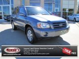 2007 Bluestone Metallic Toyota Highlander  #87457781