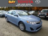 2014 Clearwater Blue Metallic Toyota Camry LE #87457421