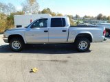 2001 Bright Silver Metallic Dodge Dakota SLT Quad Cab 4x4 #87457830