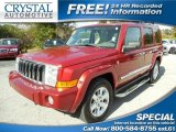 2006 Inferno Red Pearl Jeep Commander Limited 4x4 #87457775