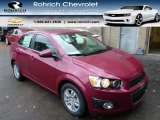 2014 Deep Magenta Metallic Chevrolet Sonic LT Sedan #87457821