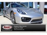2014 Platinum Silver Metallic Porsche Cayman S #87457678
