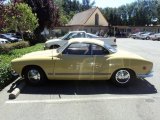 1969 Pampas Yellow Volkswagen Karmann Ghia Coupe #87494048