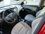2014 Hyundai Santa Fe Sport AWD Beige Interior