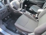 2014 Mitsubishi Outlander Sport ES Black Interior