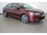 2014 Basque Red Pearl II Honda Accord Sport Sedan #87518048