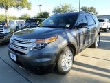 2014 Sterling Gray Ford Explorer XLT #87518073