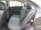 2014 Chevrolet Sonic LTZ Sedan Rear Seat