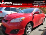 2010 Radiant Red Toyota Matrix 1.8 #87523678