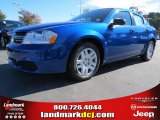 2014 Blue Streak Pearl Dodge Avenger SE #87523655