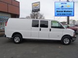 2014 Summit White Chevrolet Express 3500 Cargo Extended Diesel #87523630