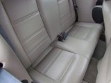 2002 Ford Mustang V6 Convertible Rear Seat