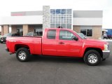 2012 Victory Red Chevrolet Silverado 1500 LS Extended Cab 4x4 #87569304