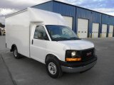 2014 GMC Savana Cutaway 3500 Commercial Moving Truck Front 3/4 View