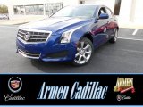 2014 Opulent Blue Metallic Cadillac ATS 2.0L Turbo AWD #87568730