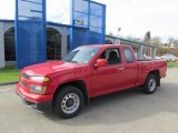 2010 Victory Red Chevrolet Colorado Extended Cab #87568916